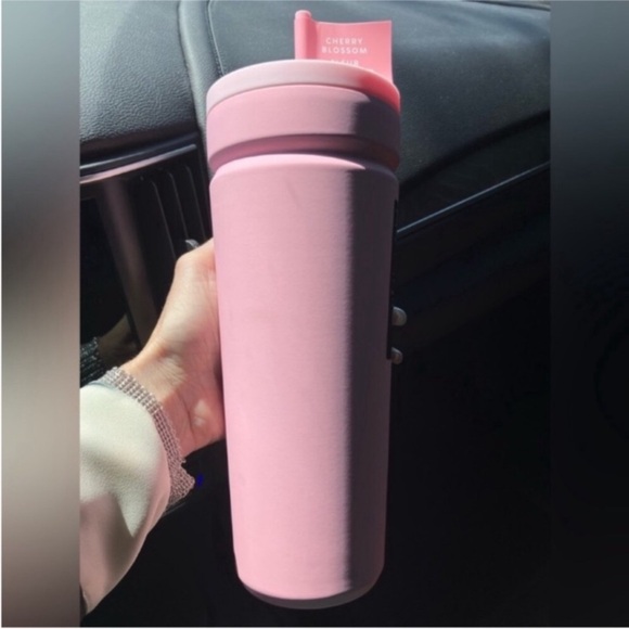 Starbucks Accessories - Starbucks pink soft touch stainless tumbler new with tags